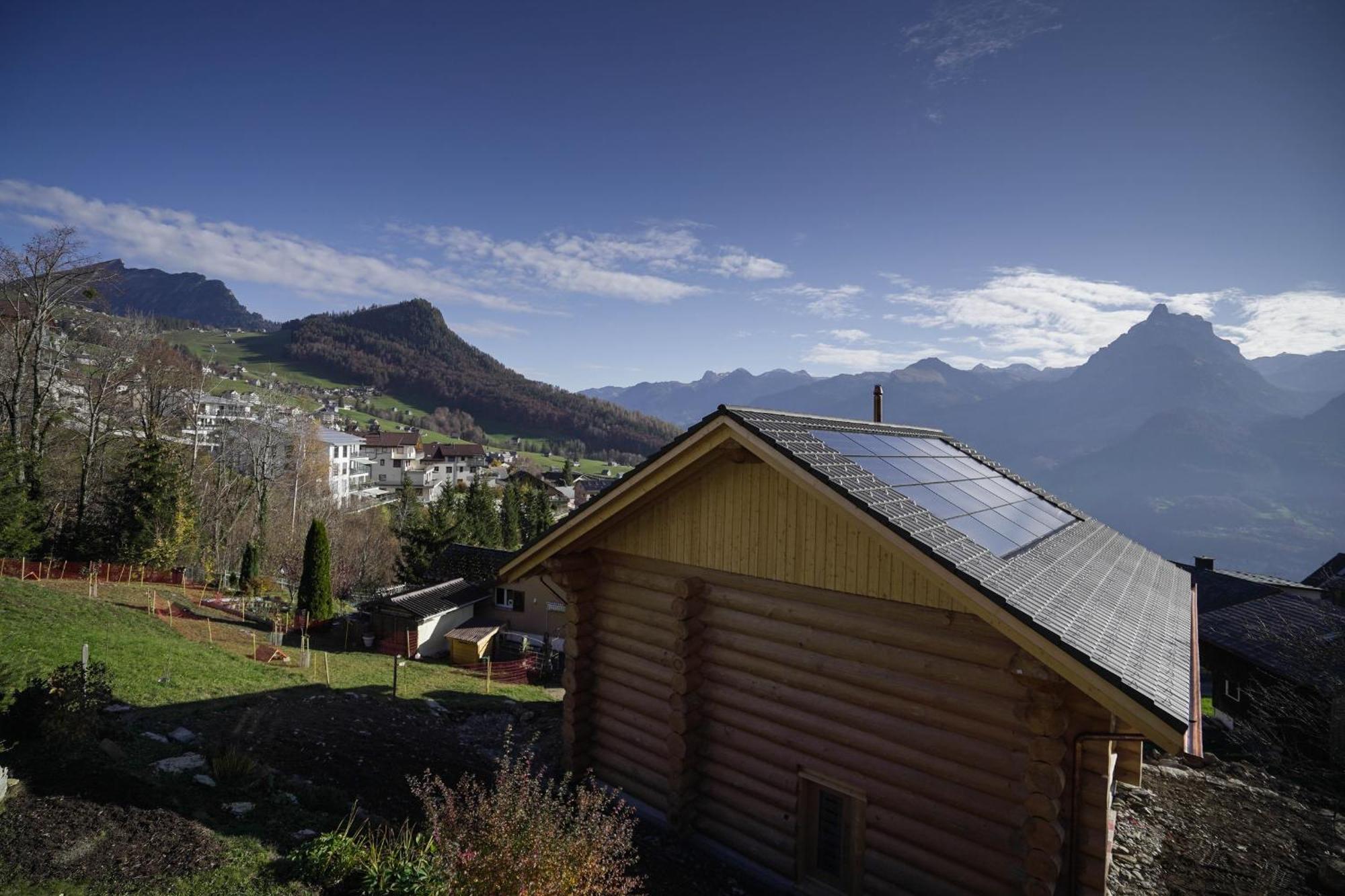Apartment Im Chalet Biodola Amden Eksteriør billede