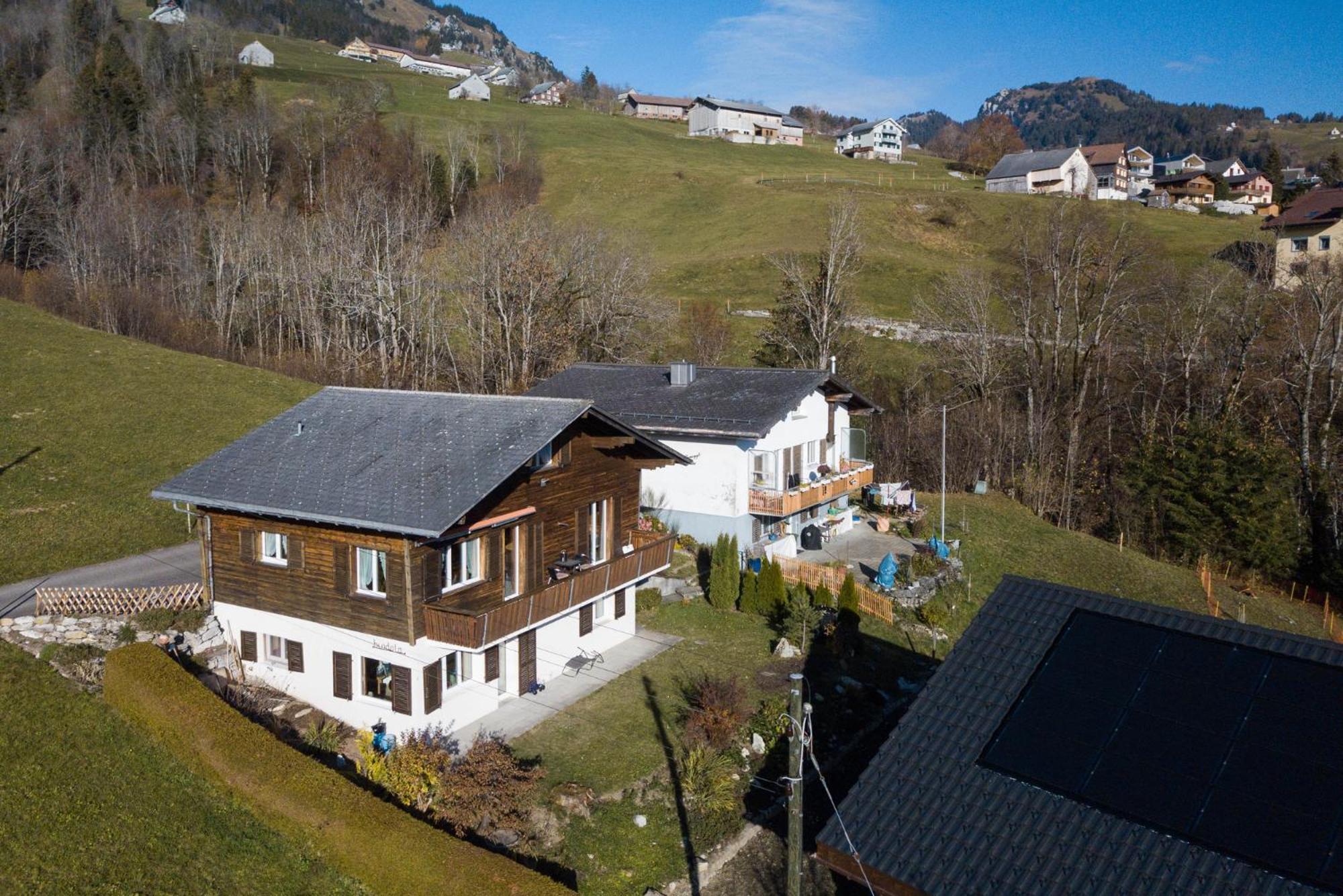 Apartment Im Chalet Biodola Amden Eksteriør billede